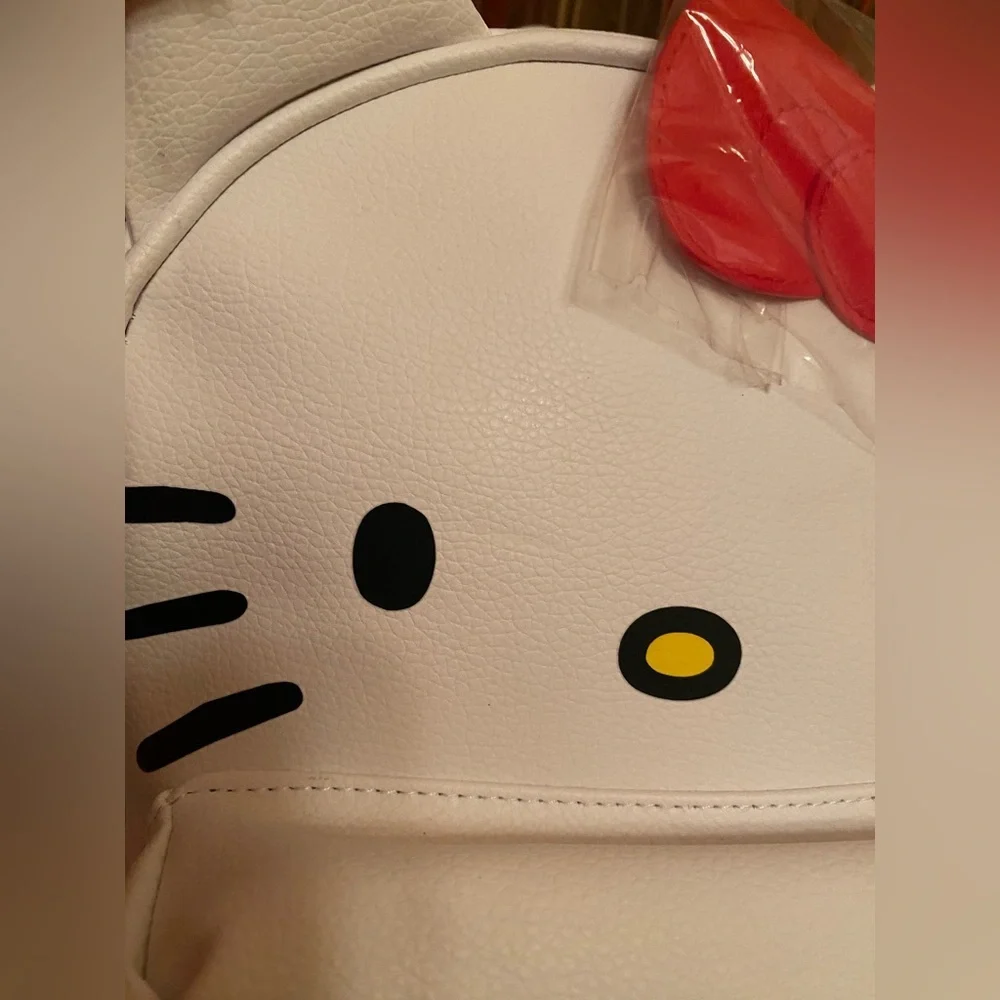 Hello Kitty - NEW - Sanrio Red and White Kids Backpack